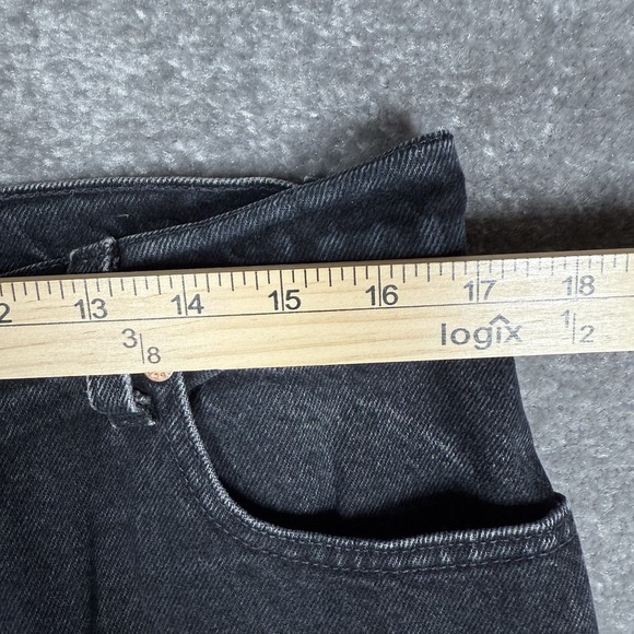 Levi's Black Jeans Women's 16 (34x30) Tapered Leg Mom Vintage 90s USA 16551-0260 - Picture 6 of 9